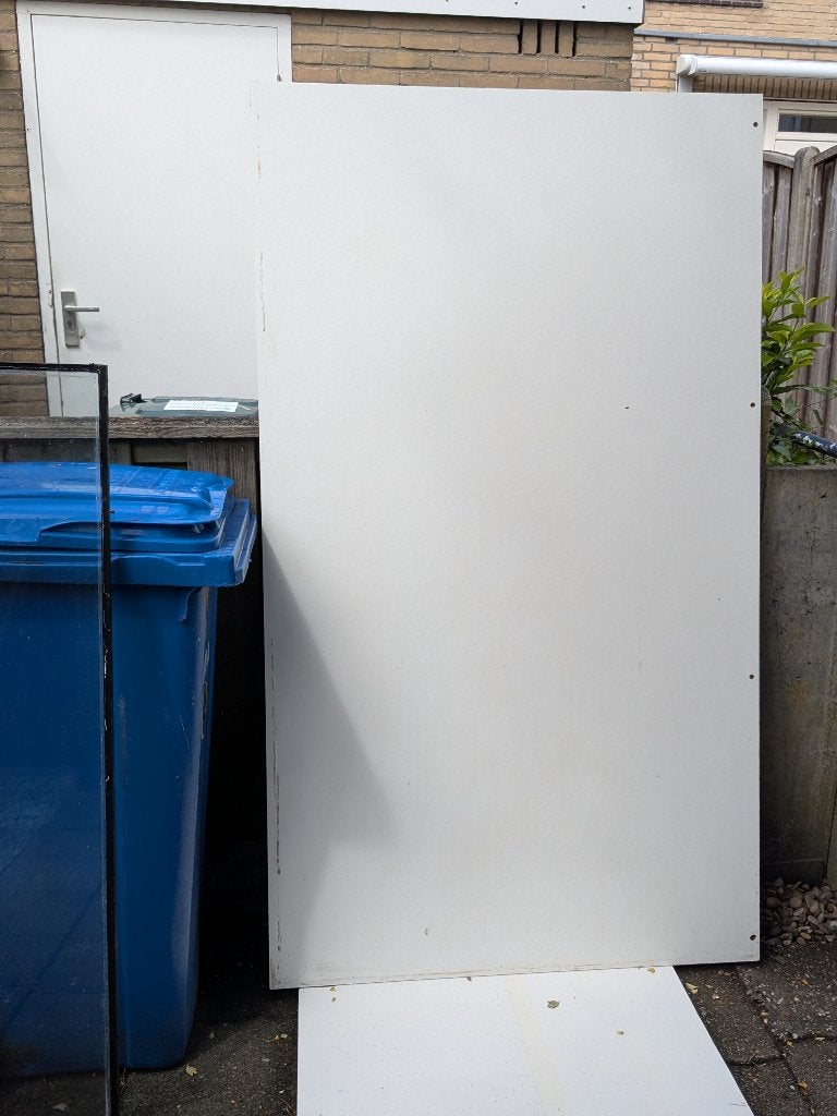 Trespa plaat, Doe-het-zelf en Verbouw, Ophalen, Gebruikt, Overige materialen, Minder dan 20 mm