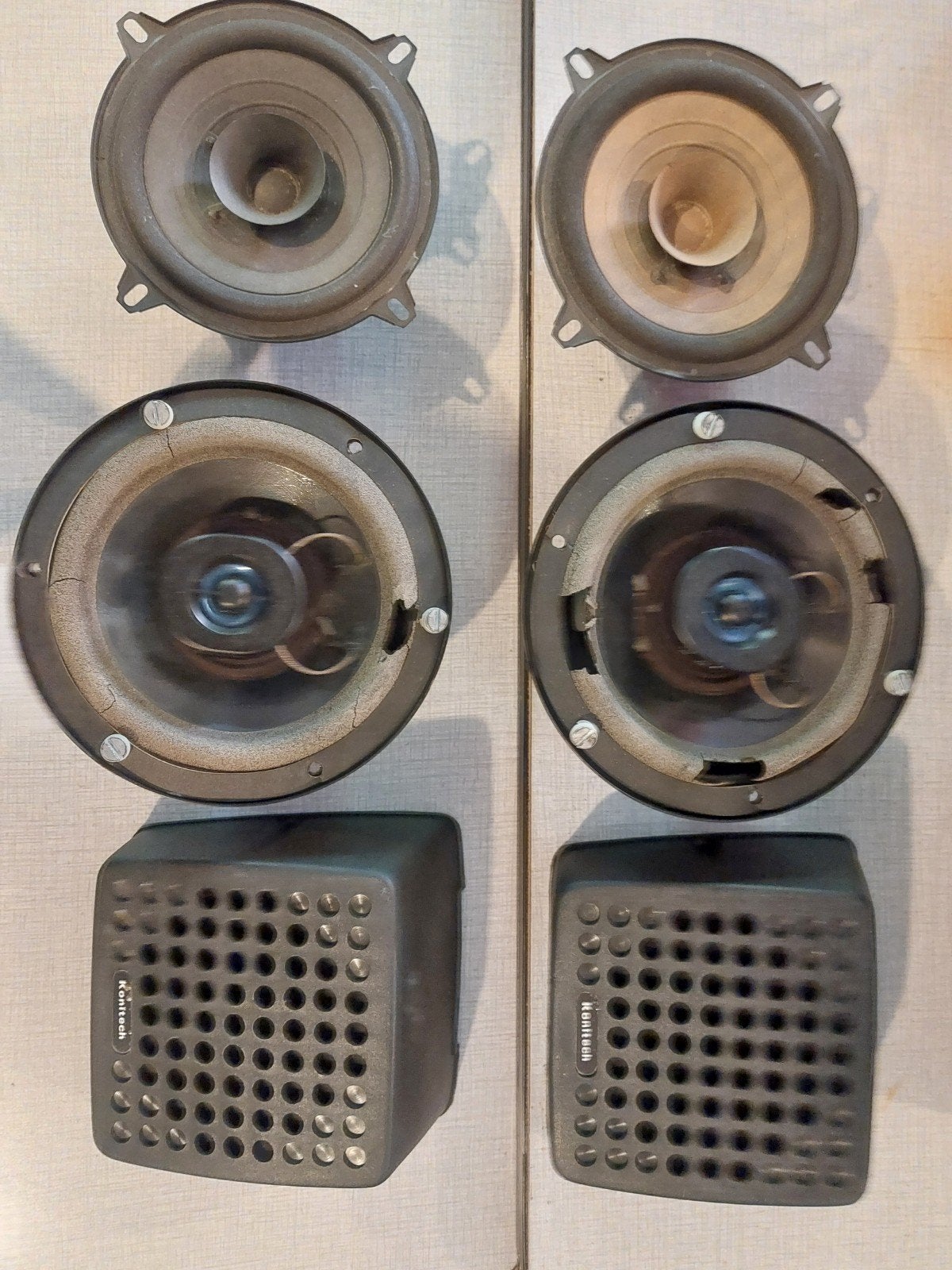 Diverse auto speakers: Philips, Blaupunkt, Konig, Ophalen, Gebruikt