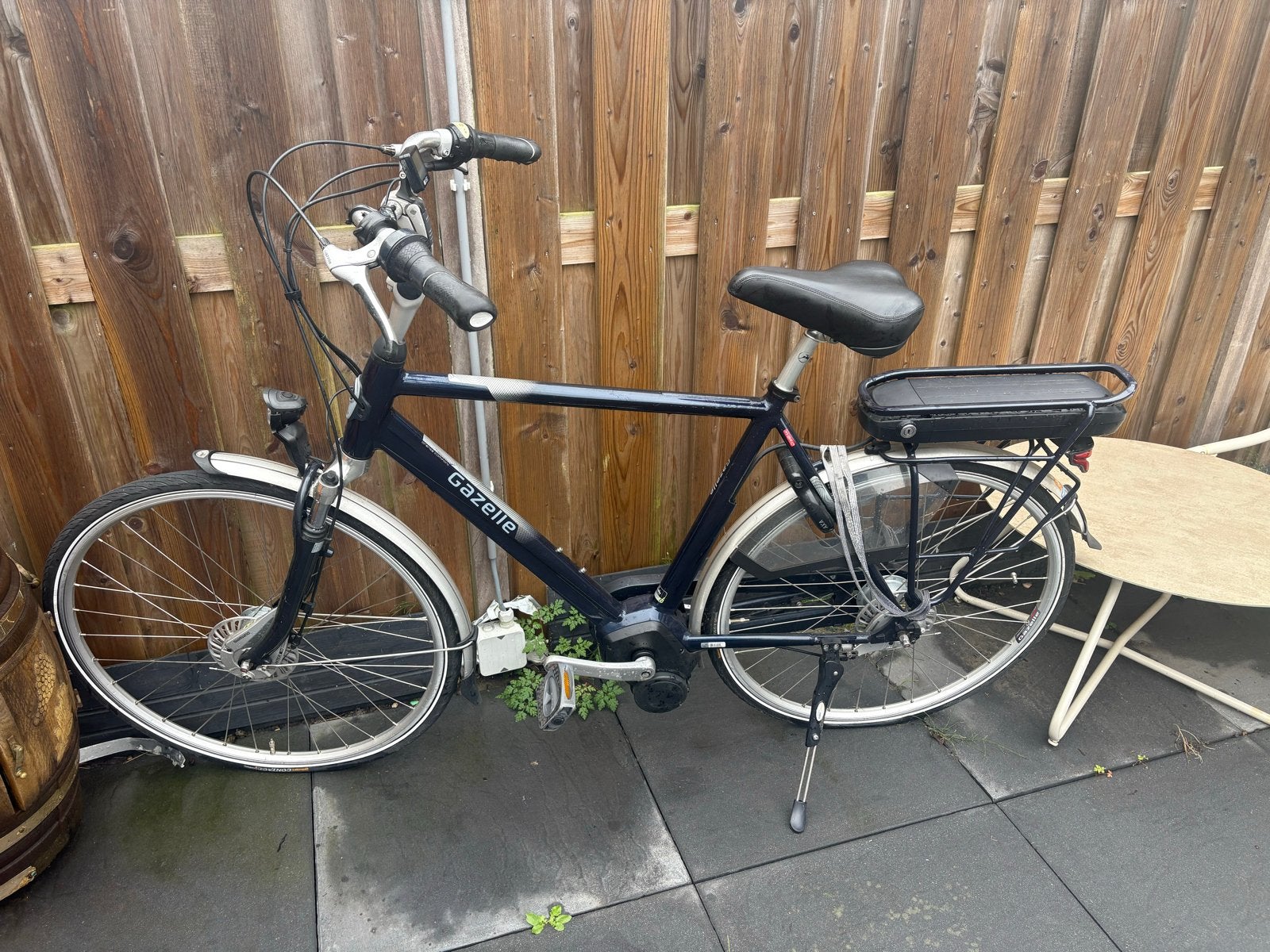 Gazelle Orange_C7 elektrische Herenfiets H57 met middenmotor, Fietsen en Brommers, Ophalen, Nieuw, 50 km per accu of meer, 55 tot 59 cm