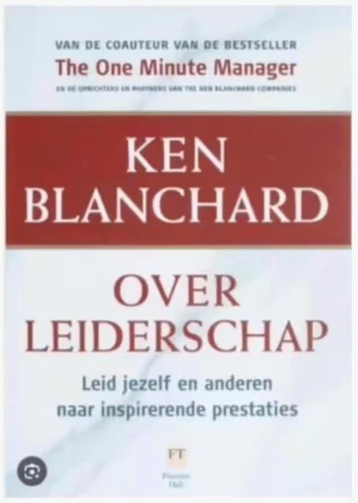 Ken Blanchard (over leiderschap), Ophalen of Verzenden, Zo goed als nieuw, Management