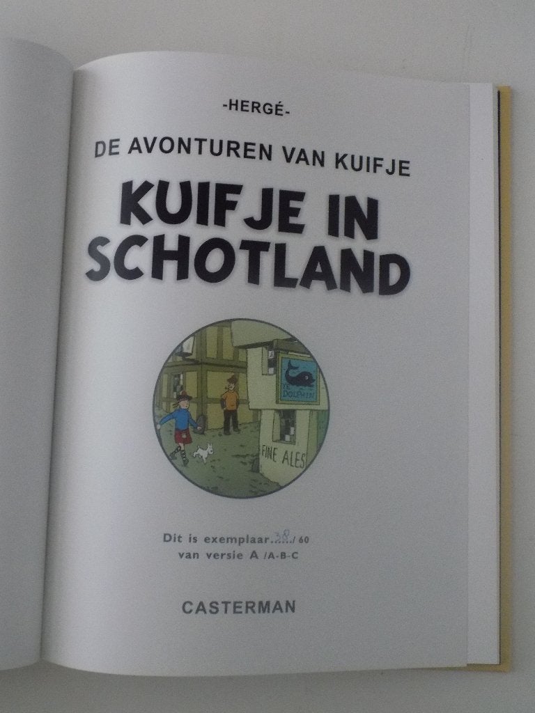 Kuifje - n3_HC_L_In Schotland [26_60], Boeken, Eén stripboek, Ophalen of Verzenden, Nieuw