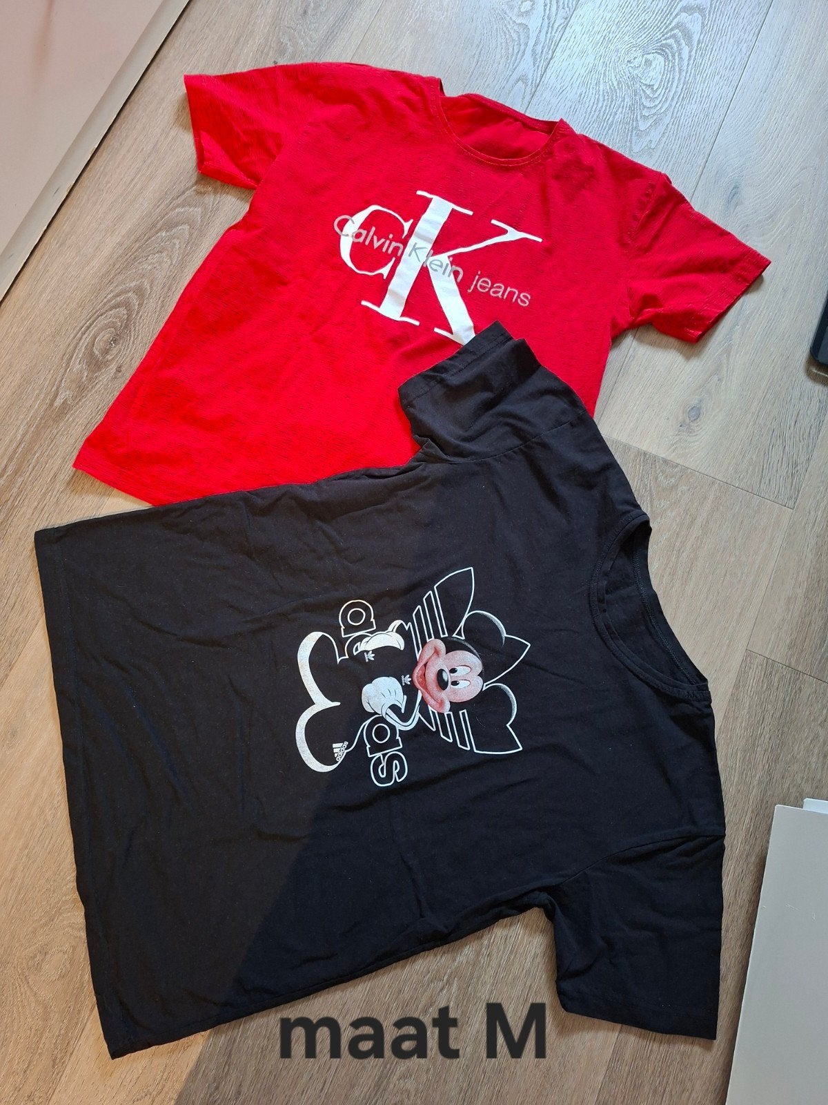 2 shirts maat M, Ophalen, Blauw