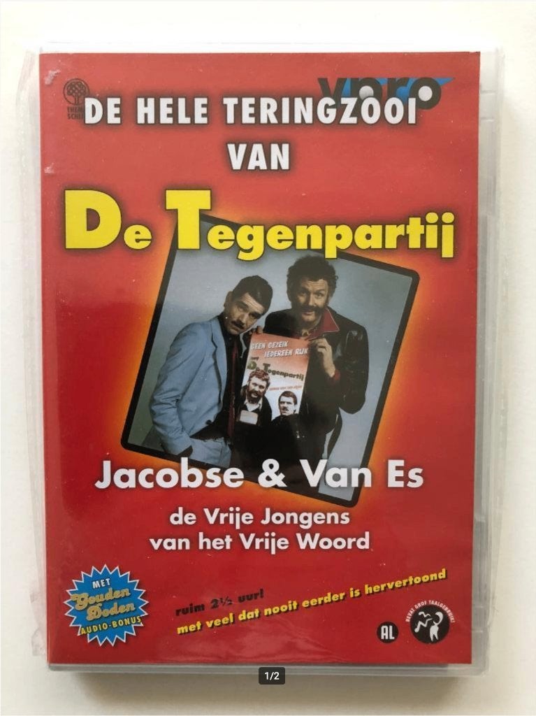 De Hele Teringzooi Van De Tegenpartij (SEAL), Cd's en Dvd's, Alle leeftijden, Verzenden, Nieuw in verpakking, Tv-programma of Sketches