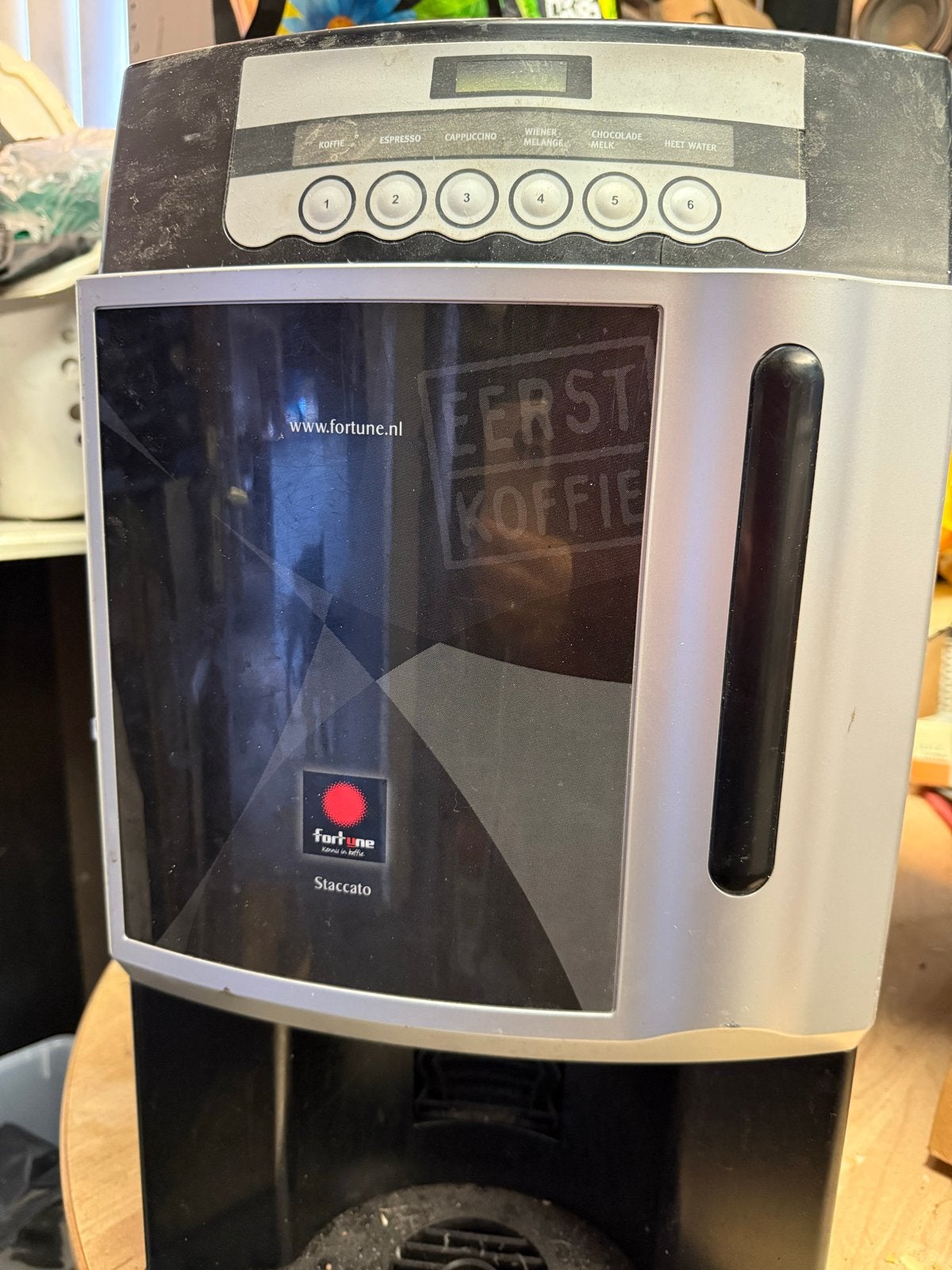 Fortune Staccato Koffiemachine, Ophalen, Gebruikt, 10 kopjes of meer, Koffiemachine