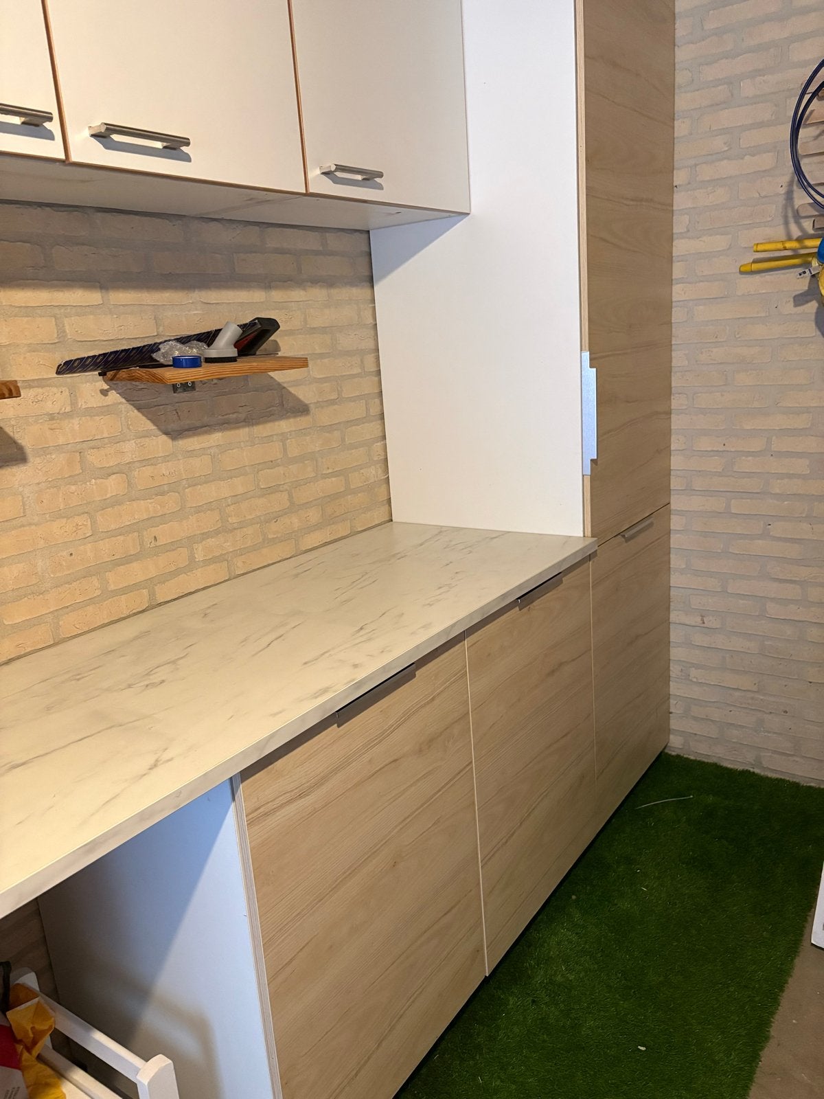 Keukenblok met veel praktische bergruimte, Ophalen, Gebruikt, Overige kleuren, Enkelwandige keuken