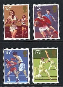 Engeland- 1980- serie = motief Sport w.o. Boksen, Ophalen of Verzenden, Postfris