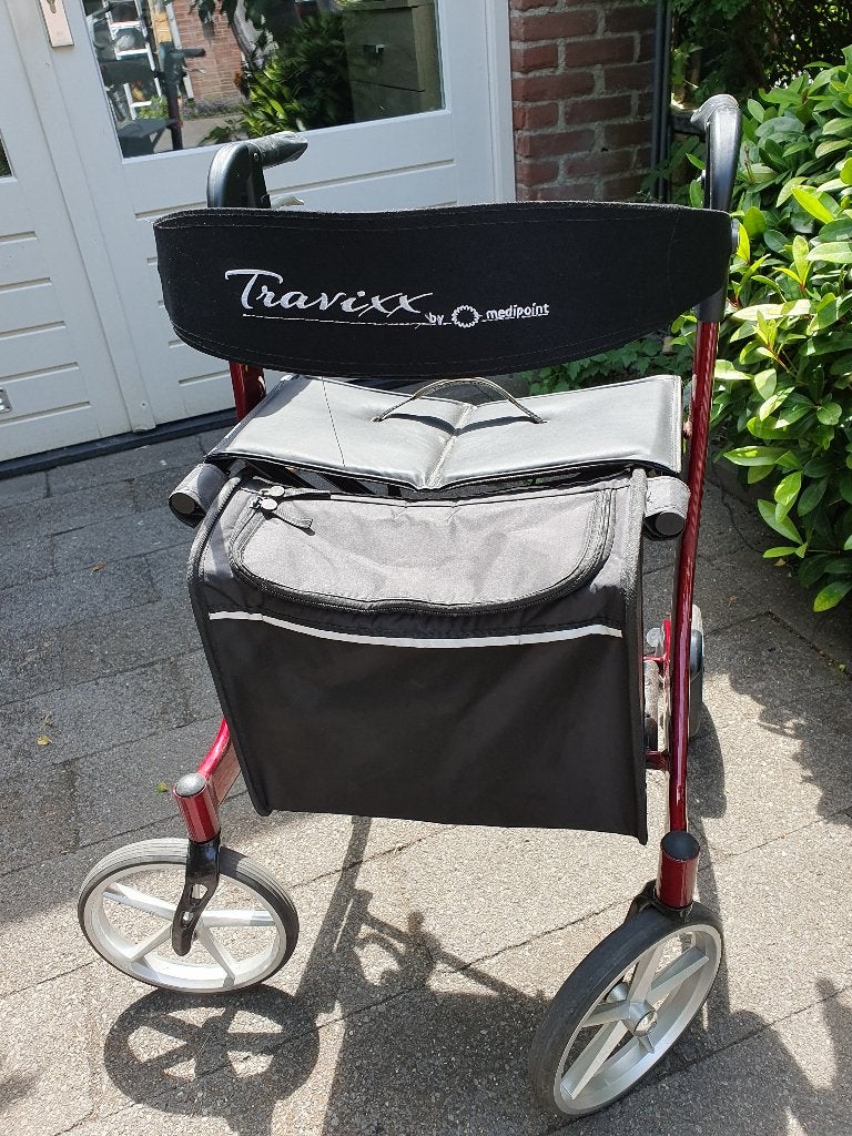 Rollator  TRAVIXX DELUXE M, Diversen, Rollators, Ophalen, Opvouwbaar, Gebruikt