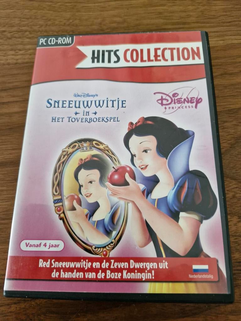 Sneeuwwitje en het Toverboekspel PC CD-ROM, Spelcomputers en Games, Games | Pc, Zo goed als nieuw, Puzzel en Educatief, 1 speler