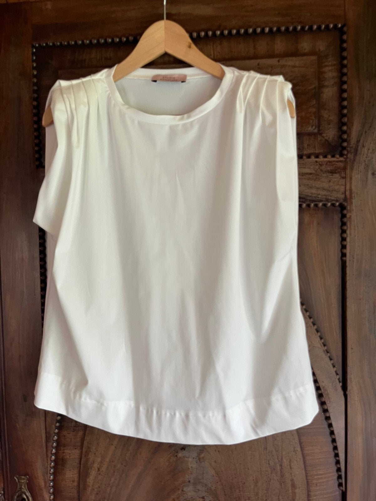 Witte top van Studio Anneloes, Maat 38/40 (M), Verzenden, Wit, Nieuw