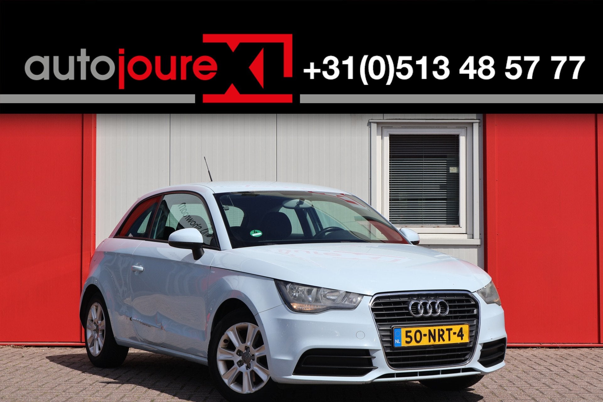 Audi A1 1.4 TFSI Attraction Pro Line (bj 2010), Euro 5, Stof, Zwart, Origineel Nederlands
