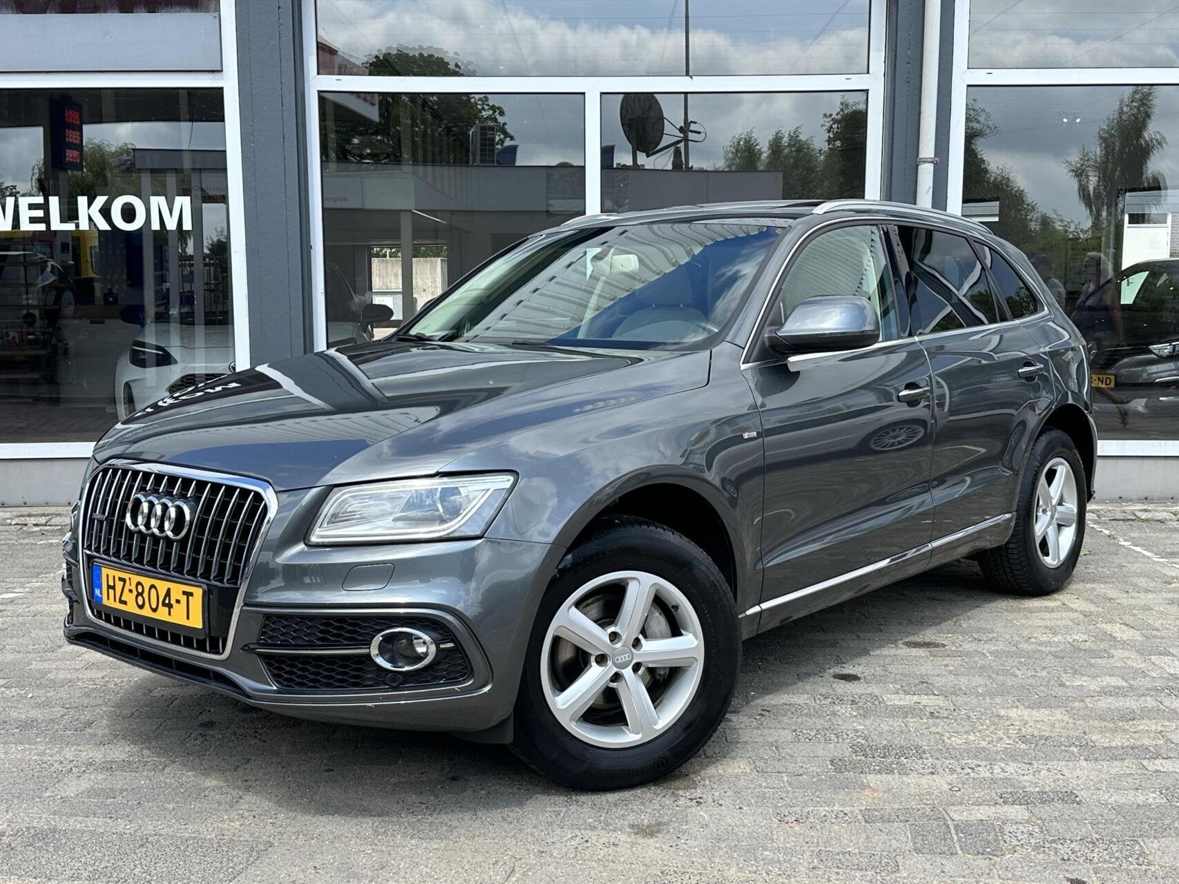 Audi Q5 2.0 TFSI quattro Pro Line Plus|1e eigenaar|Rijklaar, Auto's, Automaat, Euro 5, Gebruikt, 4 cilinders