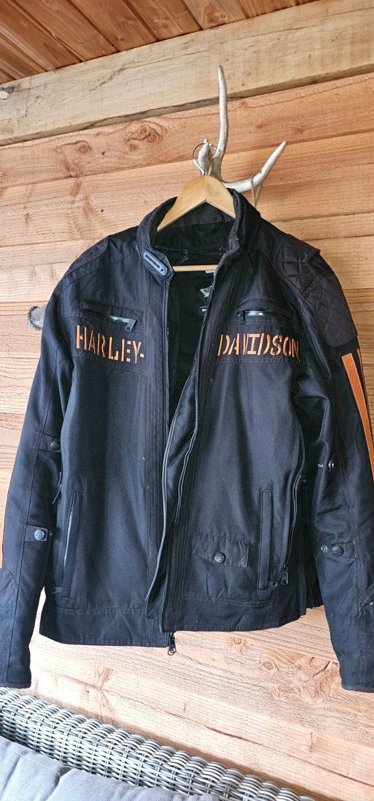 Originele Harley-Davidson Textiel Motorjas ,maat L, Motoren, Jas | textiel, Heren, Harley Davidson. Origineel., Ophalen of Verzenden