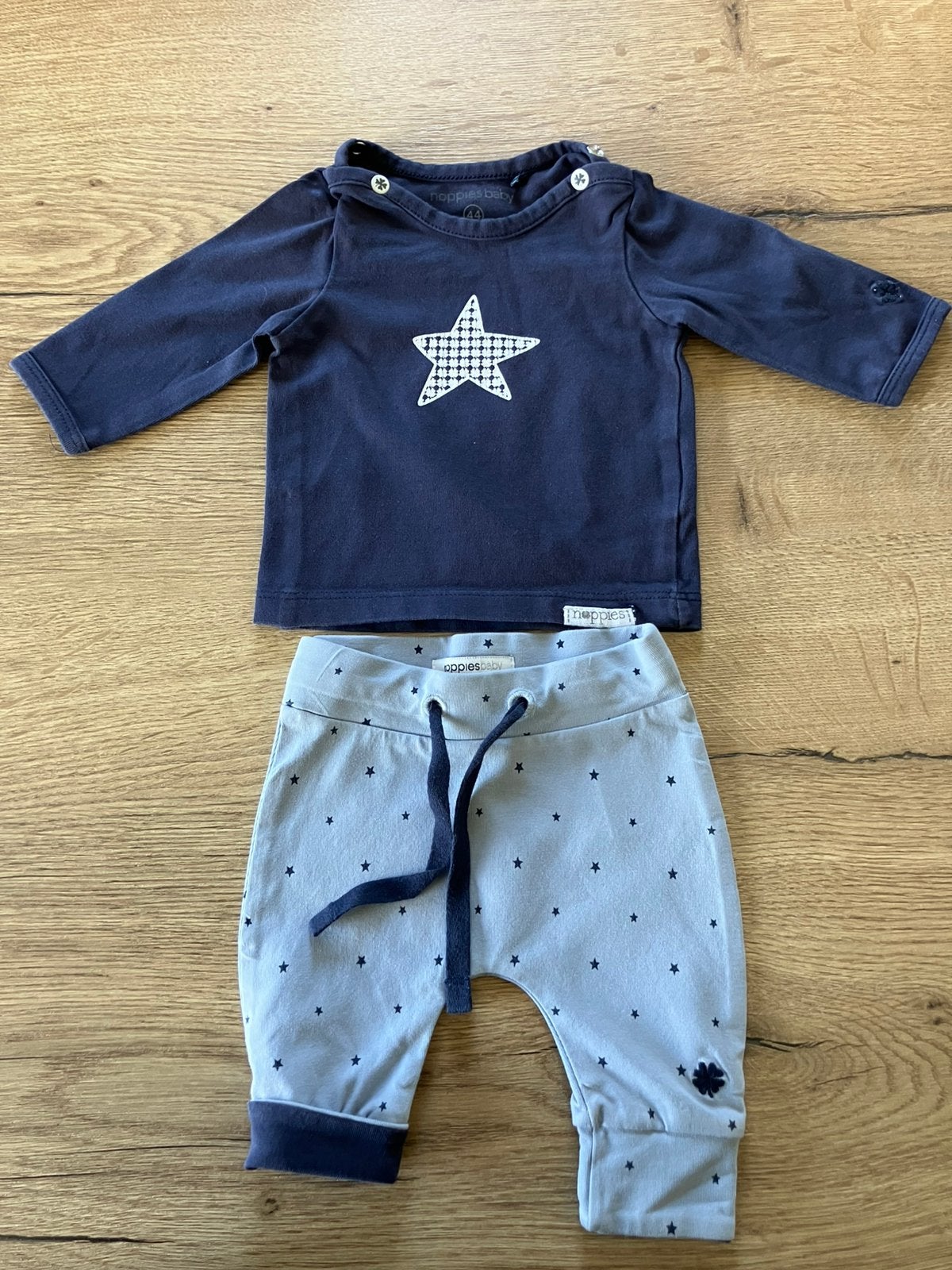 Babykleding maat 44 ( noppies, feetje, prenatal), Kinderen en Baby's, Babykleding | Prematuur, Zo goed als nieuw, Setje, Jongetje