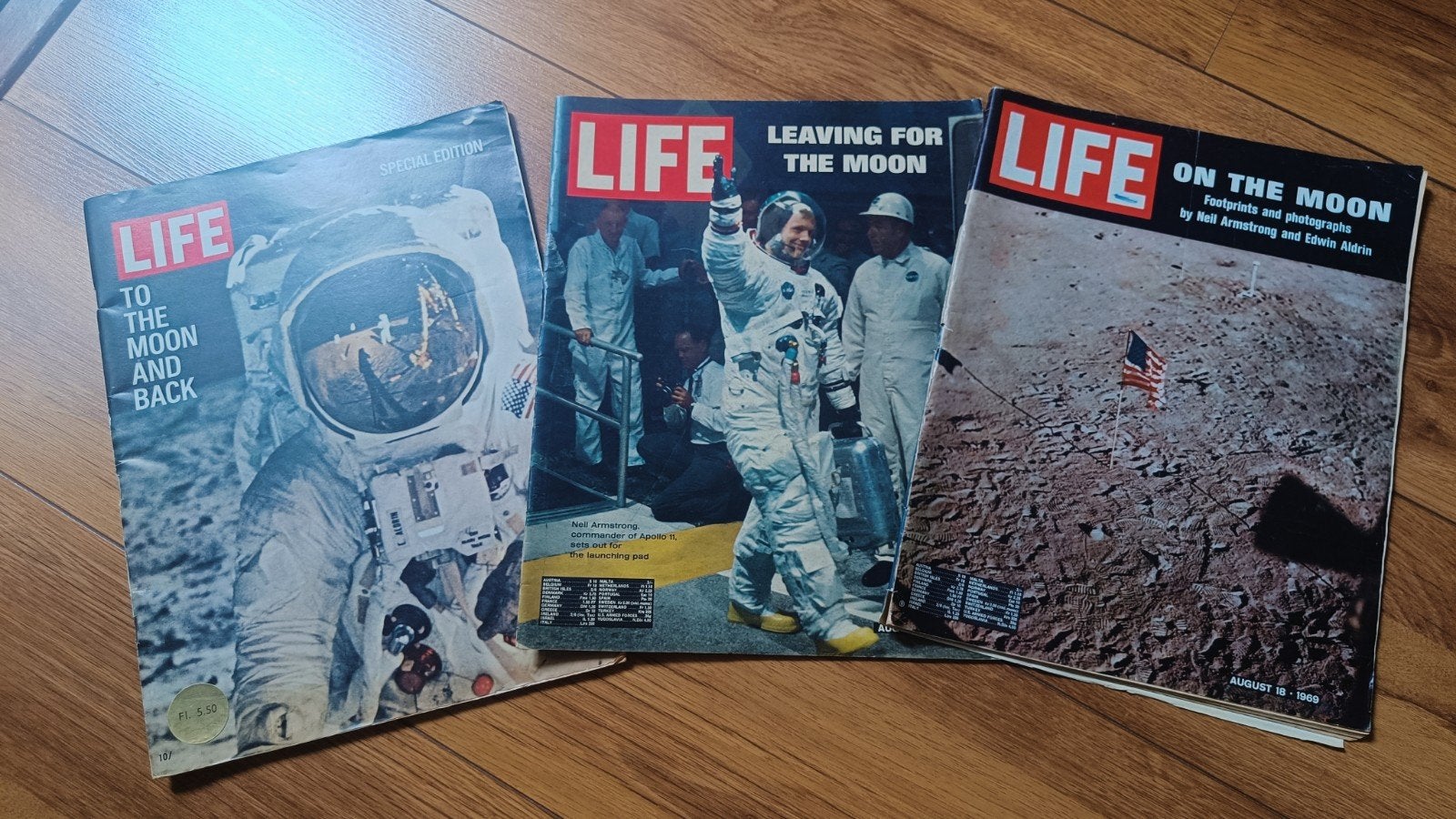 Life Magazine maanlanding 1969, Ophalen, Gelezen, Muziek, Film of Tv