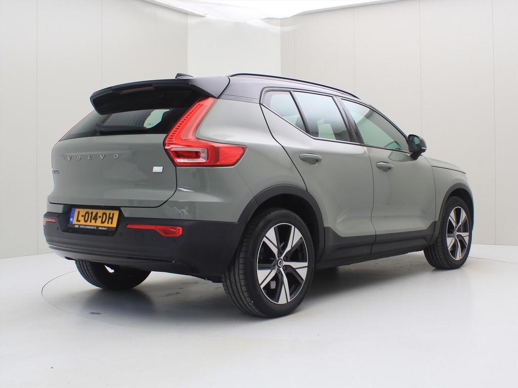 Volvo Xc40 P8 408pk Electric AWD 91.8% SoH [ 19 INCH+STOEL/S, Auto's, Volvo, Gebruikt, Zwart, Origineel Nederlands, Vierwielaandrijving