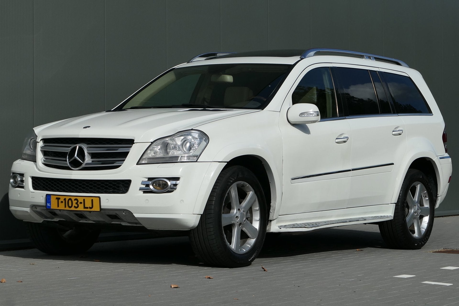 Mercedes-Benz GL-klasse 500 Youngtimer 7-Persoons Panorama M, Automaat, Wit, Bedrijf, 2305 kg