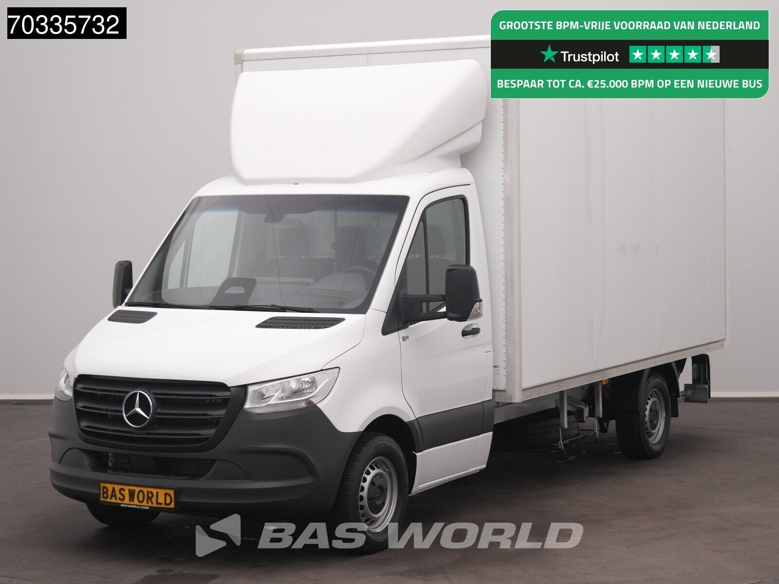 Mercedes Sprinter 315 CDI Nieuw / New! Laadklep Bakwagen AC/, Auto's, Stof, Euro 6, 4 cilinders, Start-stop-systeem