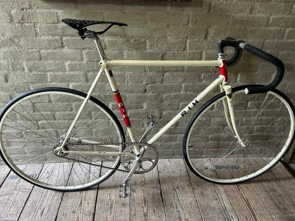 Vintage RIH racefiets met Reynolds frame, Fietsen en Brommers, Fietsen | Racefietsen, Gebruikt, Heren, Overige merken, Minder dan 10 versnellingen