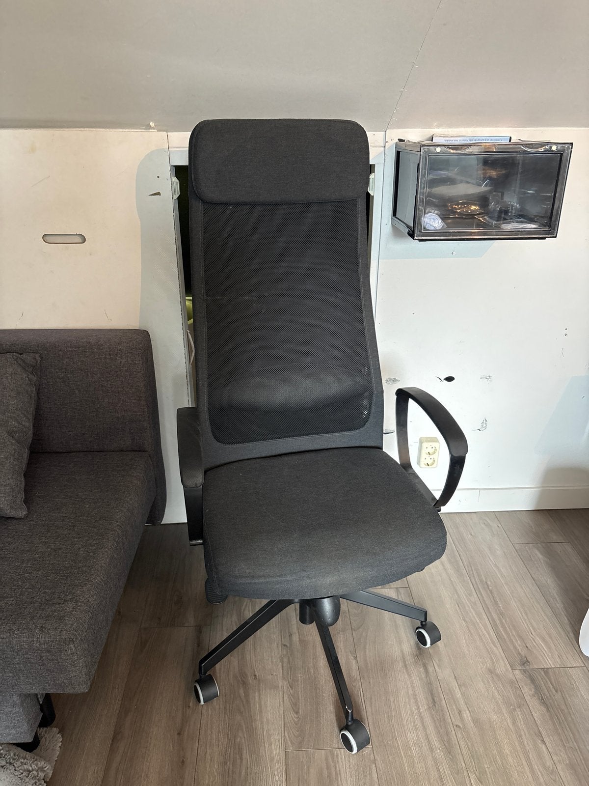 IKEA Markus bureaustoel, Huis en Inrichting, Bureaustoelen, Ophalen, Gebruikt, Zwart, Bureaustoel