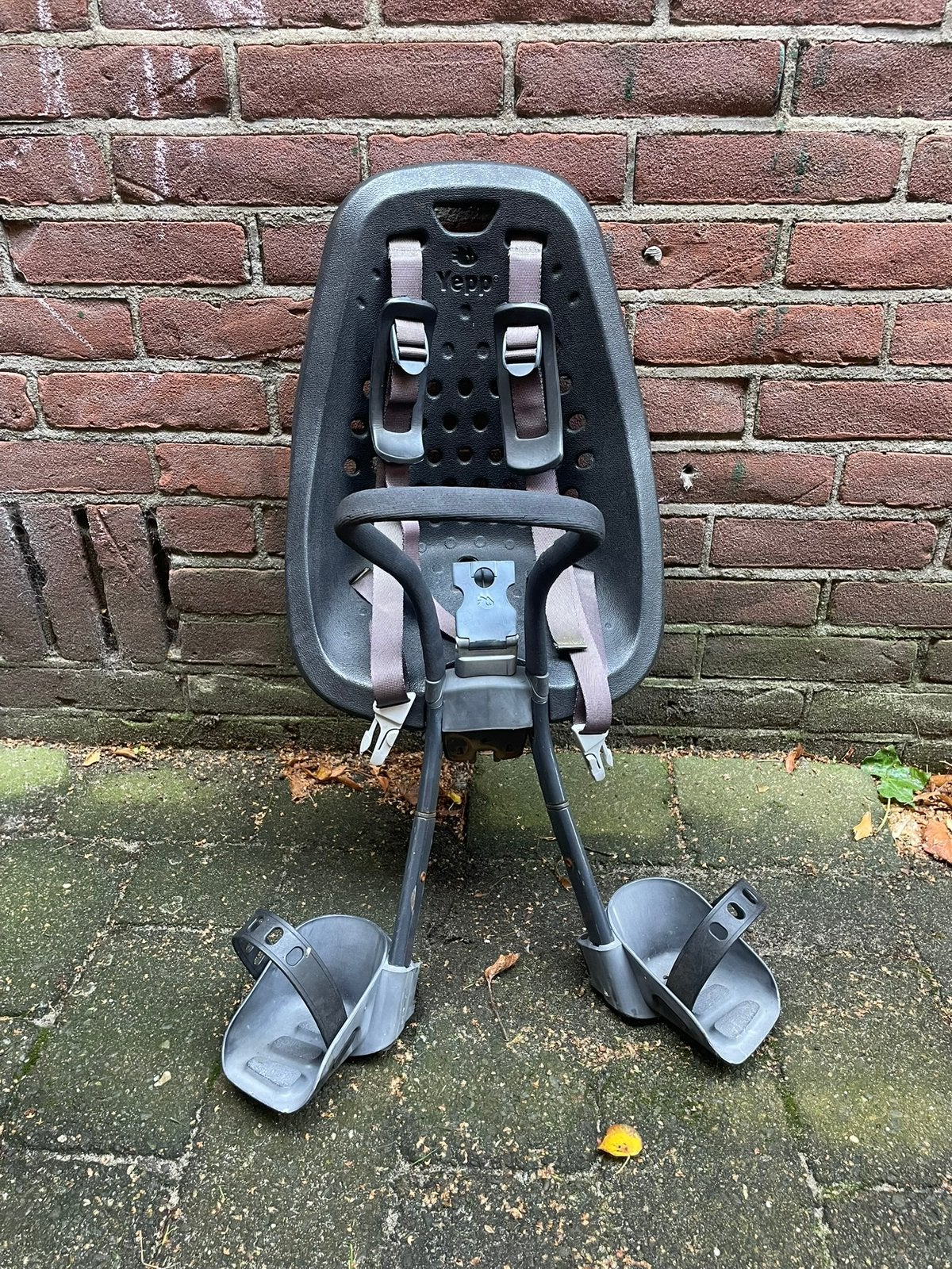 Thule yepp mini (zwart), Ophalen, 0 t/m 18 kg, Voorzitje, Gebruikt