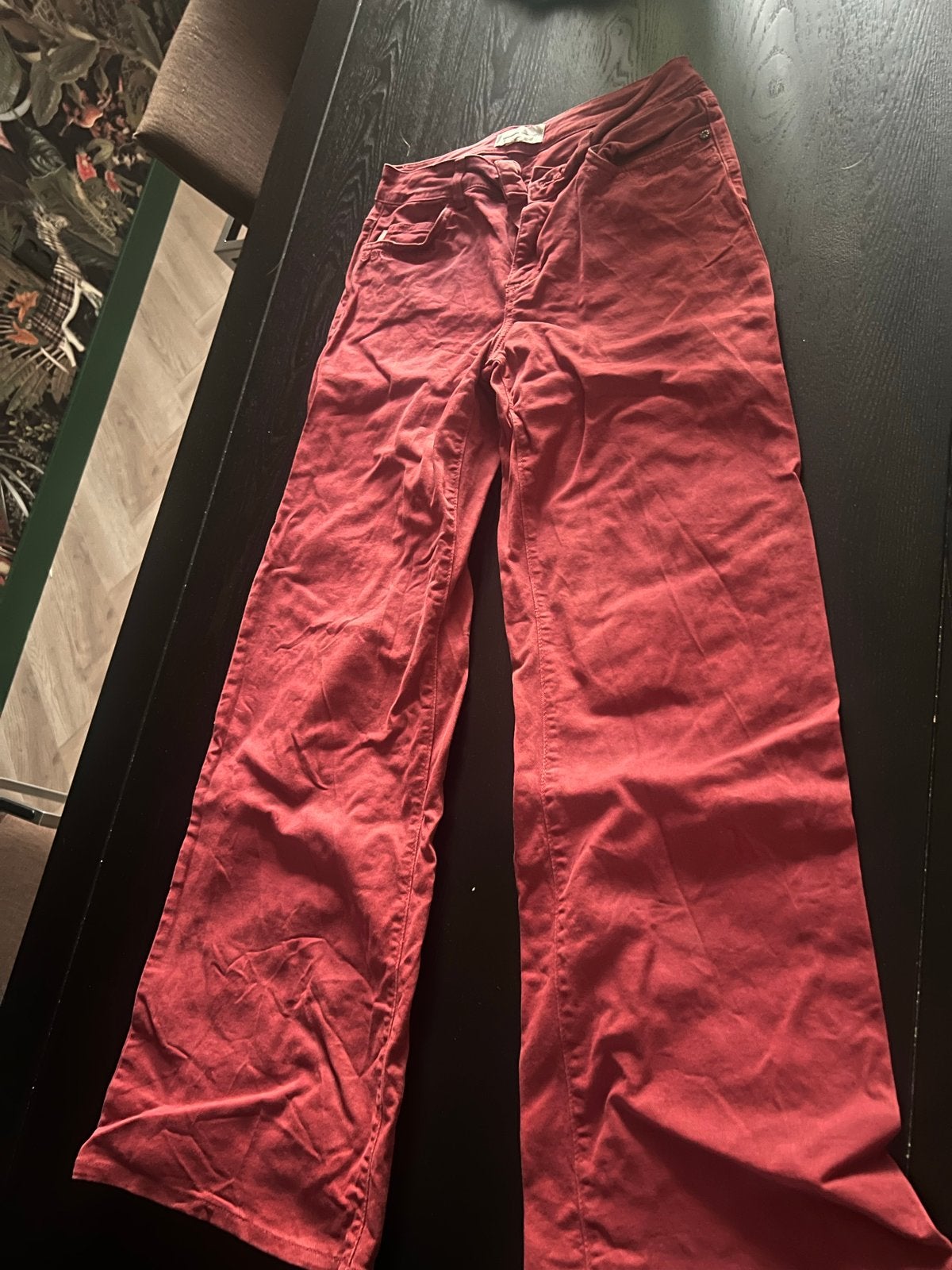 Fabienne Chapot rode corduroy broek W29 L30, Kleding | Dames, Broeken en Pantalons, Ophalen of Verzenden, Zo goed als nieuw, Maat 36 (S)