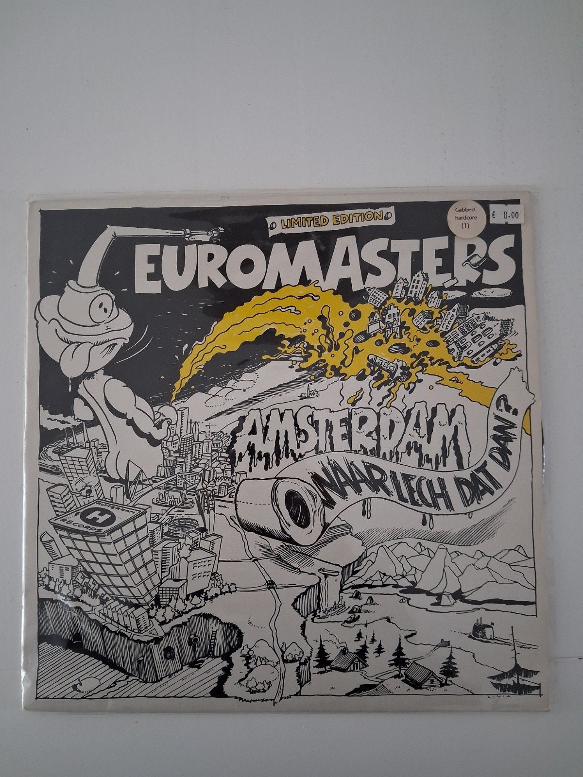 Euromasters - Amsterdam Waar Leg Dat Dan? (Limited Edition), LP, Gebruikt, Ophalen of Verzenden, Dance en House