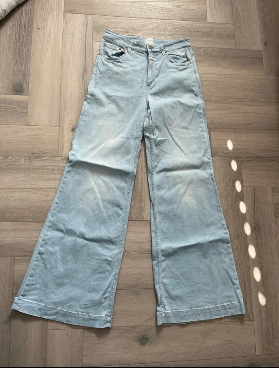 Closed jeans maat 29 wide leg, Ophalen of Verzenden, Zo goed als nieuw, Blauw, W28 - W29 (confectie 36)