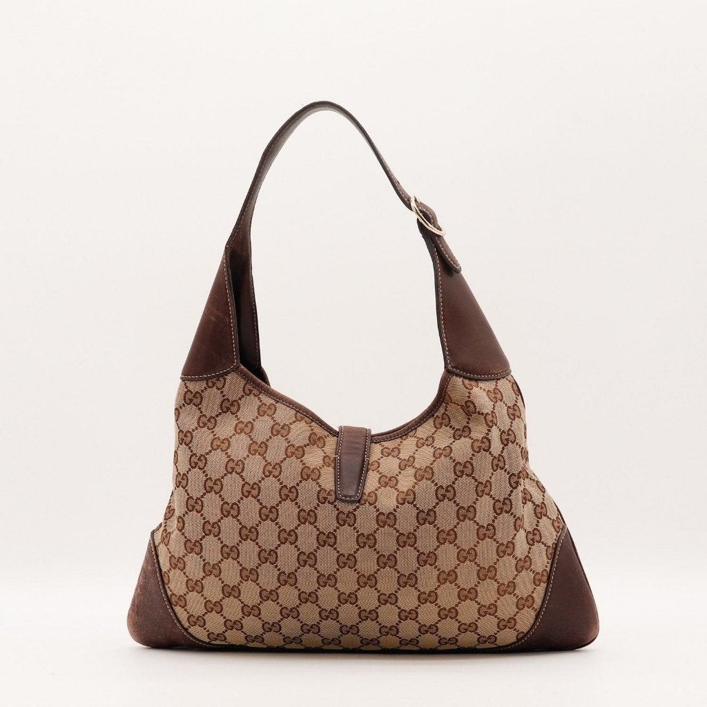 Gucci Jackie Bouvier handtas, Verzenden, Gebruikt, Zwart, Handtas