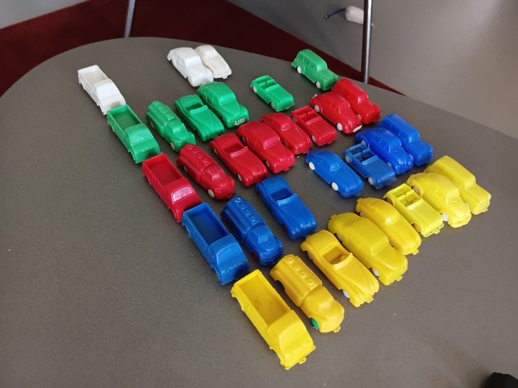 zacht plastic autootjes D.S plastic Den Dolder Nederland, Antiek en Kunst, Antiek | Speelgoed, Ophalen of Verzenden