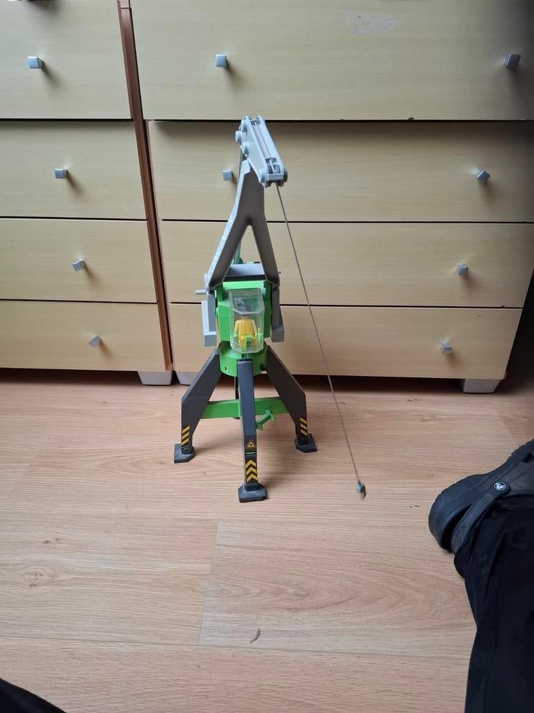 Leuke hijskraan, doe een leuk bod!, Ophalen