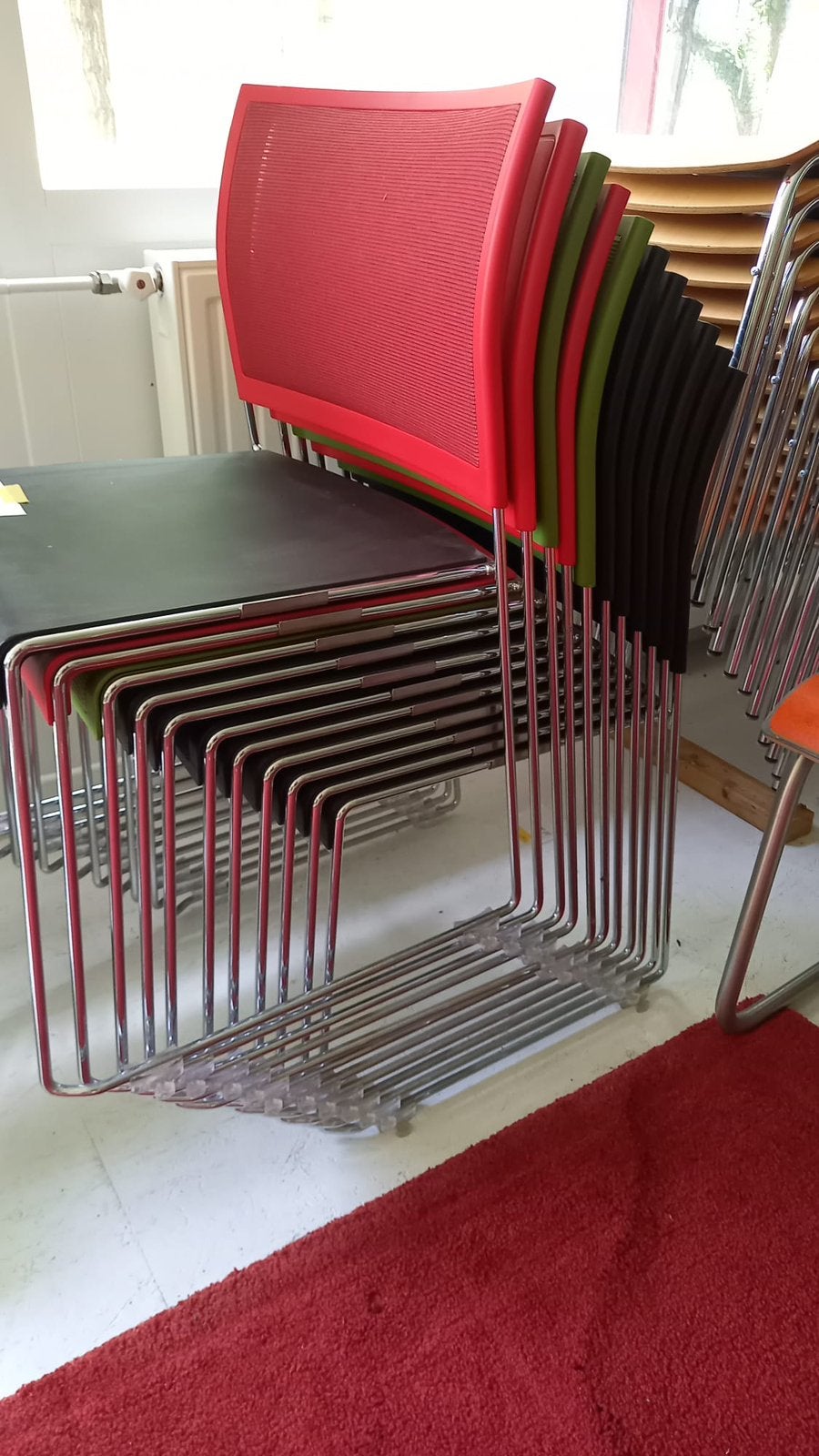 Nieuwe Stapel stoelen Diemmebbi Italië, Huis en Inrichting, Stoelen, Ophalen, Kunststof, Overige kleuren, Nieuw