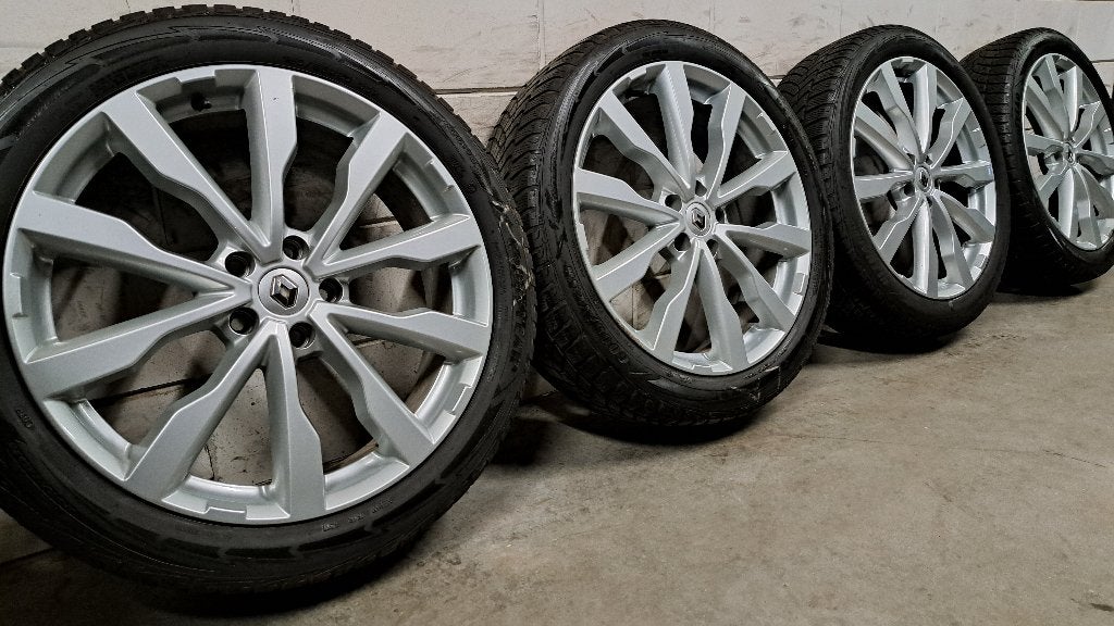 Winterbanden Renault Scenic 195/55/20 nette lm-velgen!, Gebruikt, Banden en Velgen, Personenwagen, 195 mm