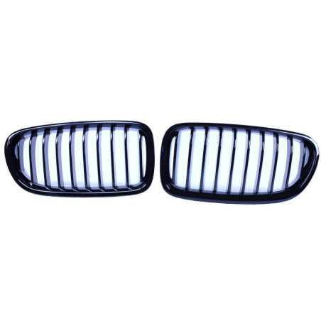 GRILL NIEREN BMW 5 SERIE F10 - F11 GLANZEND ZWART, Ophalen of Verzenden