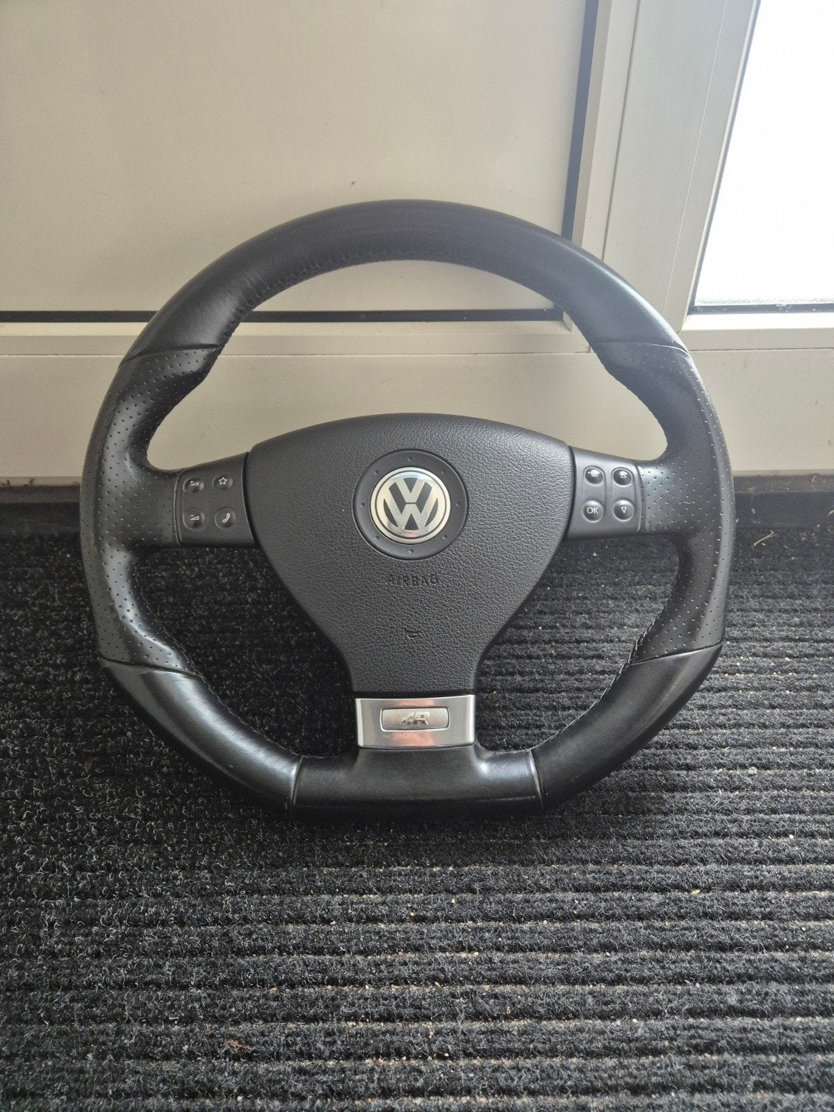 Volkswagen Golf 5 R32 DSG stuurwiel met airbag OEM GTI GTD, Ophalen of Verzenden, Gebruikt, Volkswagen