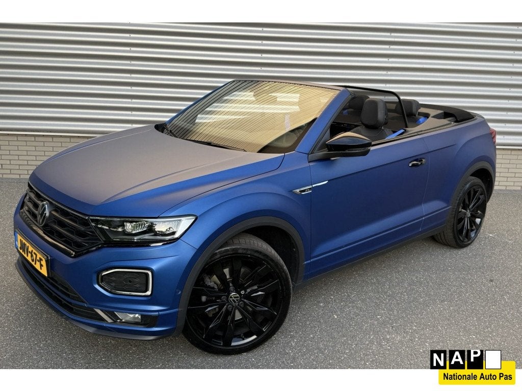 Volkswagen T-Roc Cabrio 1.5 TSI R-Line Edit. Bleu 310/800, Auto's, Volkswagen, 4 cilinders, Automatische klimaatregeling, Bedrijf