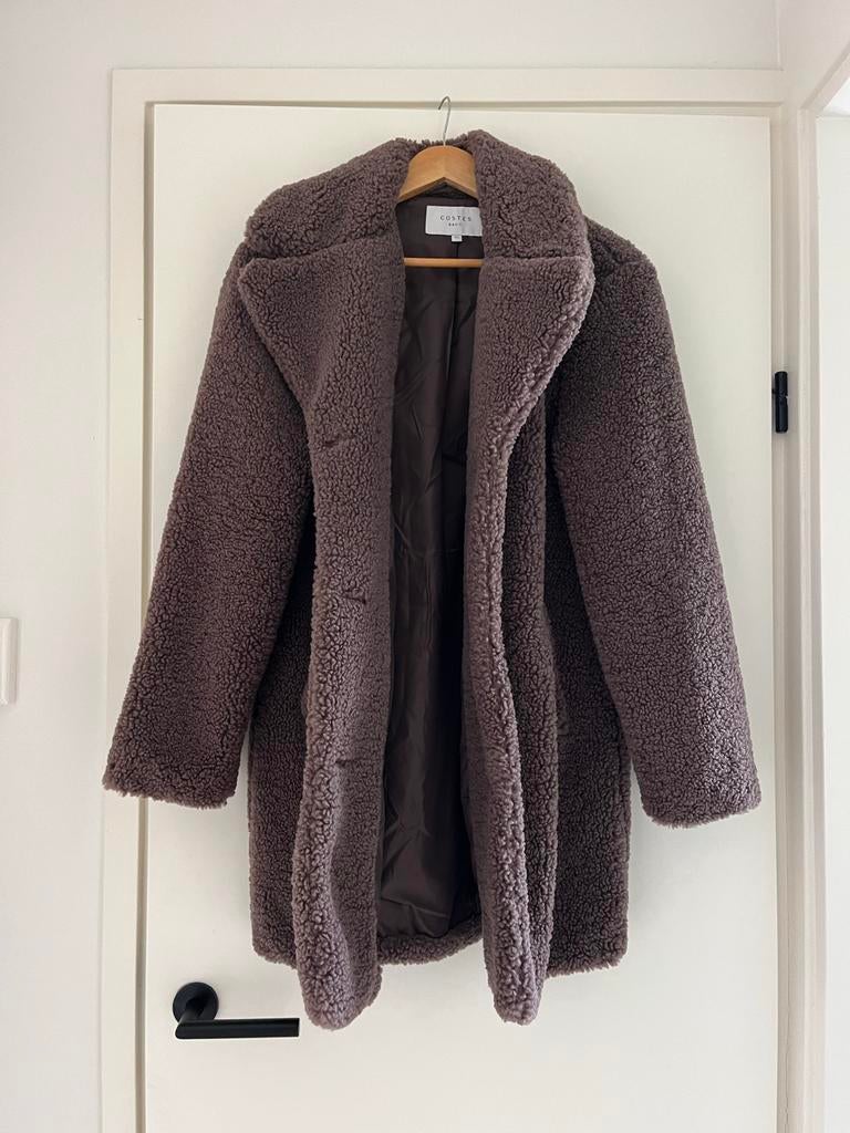 Costes teddy jas, Ophalen of Verzenden, Gedragen, Maat 34 (XS) of kleiner, Bruin