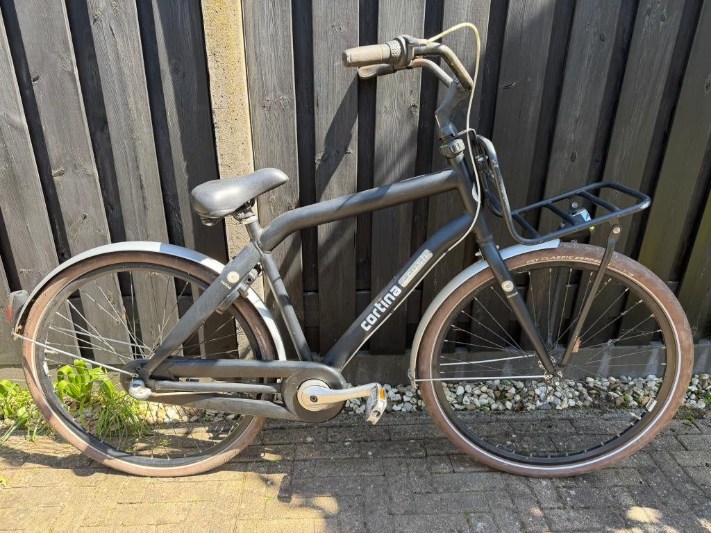 Cortina Crush 28" Herenfiets, Fietsen en Brommers, Terugtraprem, Gebruikt, Versnellingen, 49 tot 53 cm