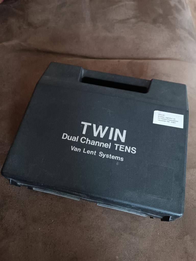 TWIN Dual Channel TENS - Van Lent Systems, Sport en Fitness, Gezondheidsproducten en Wellness, Ophalen of Verzenden, Gebruikt