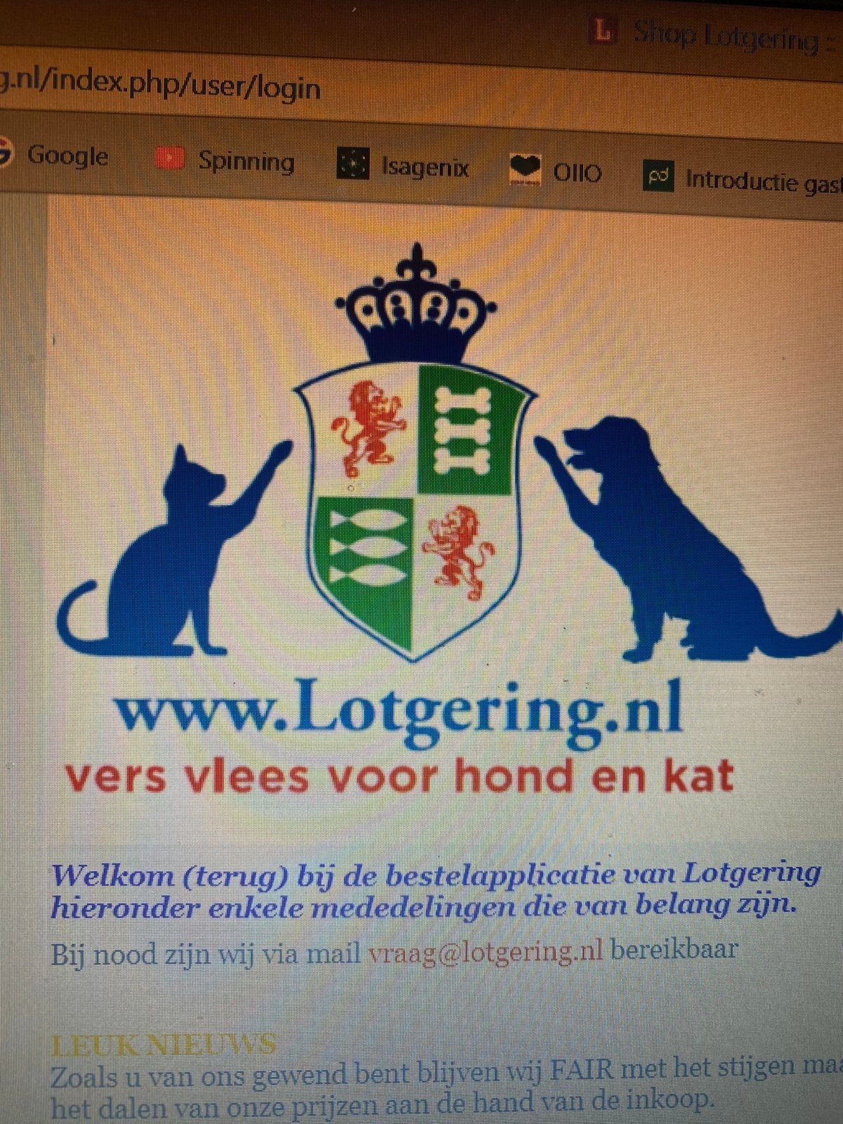 Vers honden vlees logering, Dieren en Toebehoren, Dierenvoeding, Ophalen, Hond