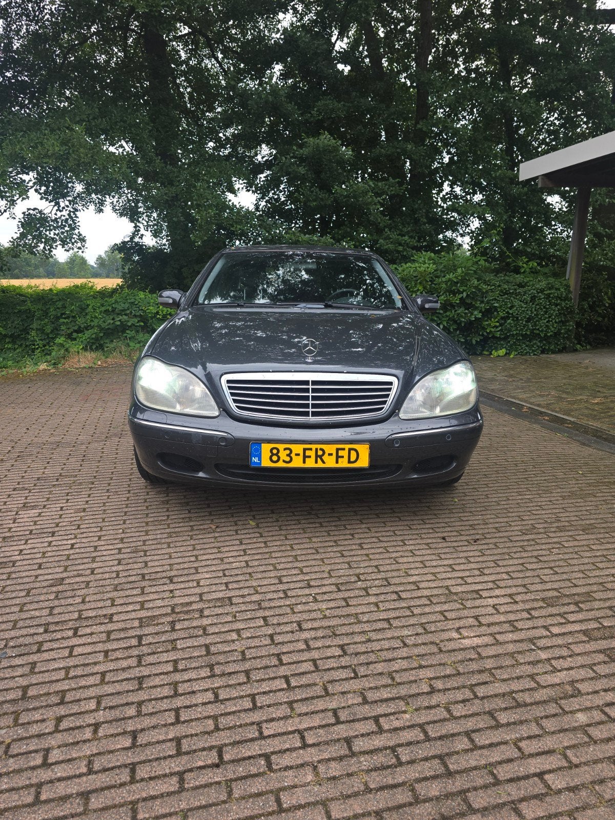 Mercedes-Benz S-Klasse 3.2 165KW S320 AUT 2000 Grijs, Auto's, Automaat, Particulier, Sedan, Zilver of Grijs