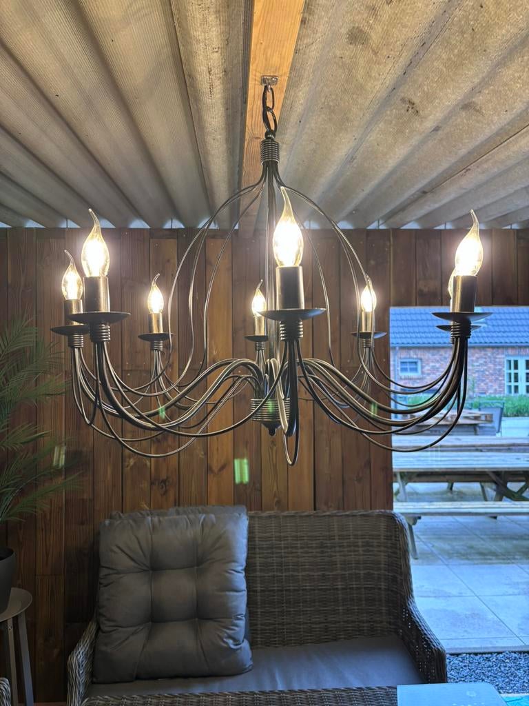 Mooie kroonluchter/ lamp, Ophalen of Verzenden, Zo goed als nieuw