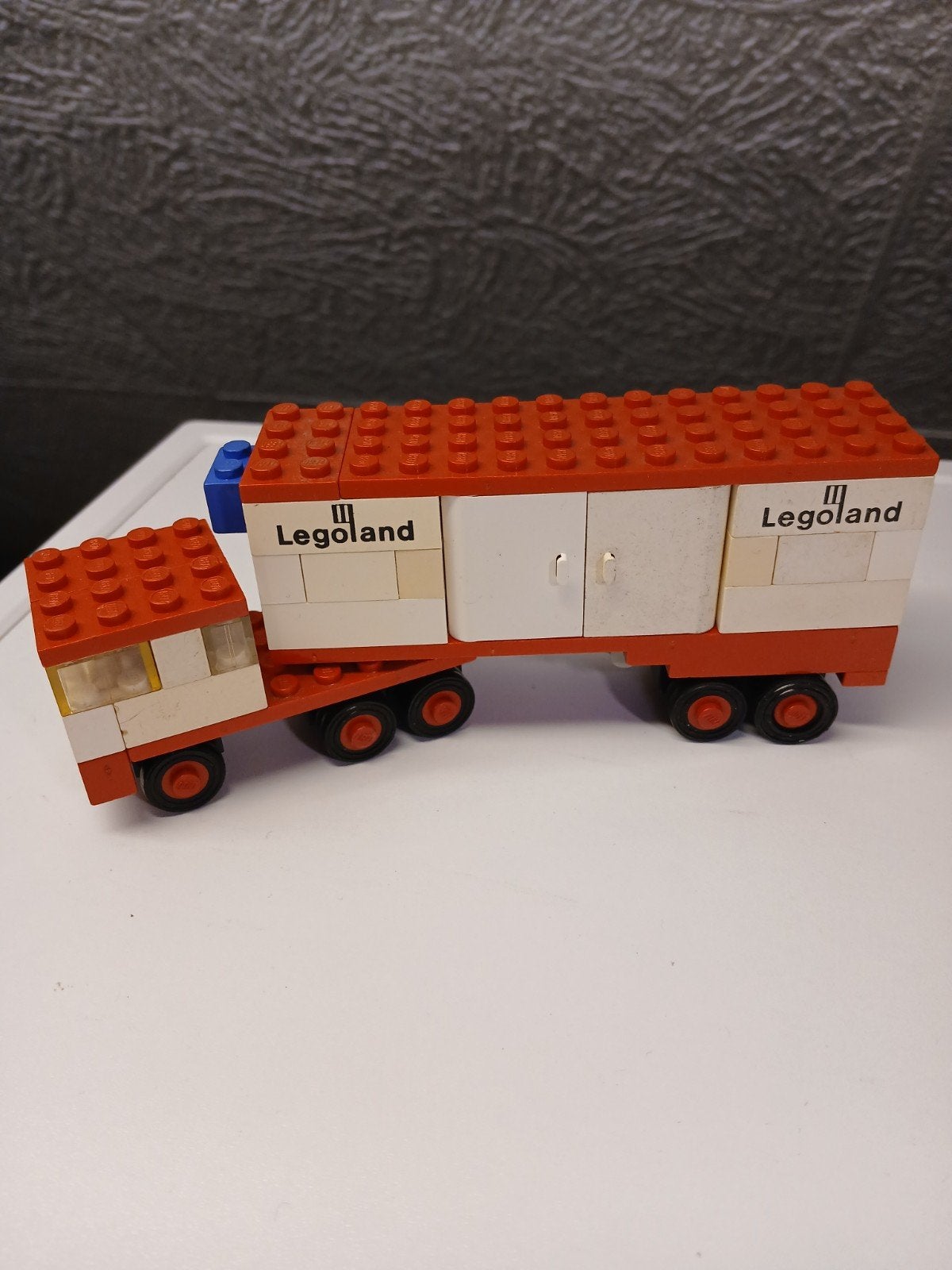 LEGO 683 Vrachtwagen met oplegger (1971) - Legoland, Ophalen of Verzenden, Gebruikt