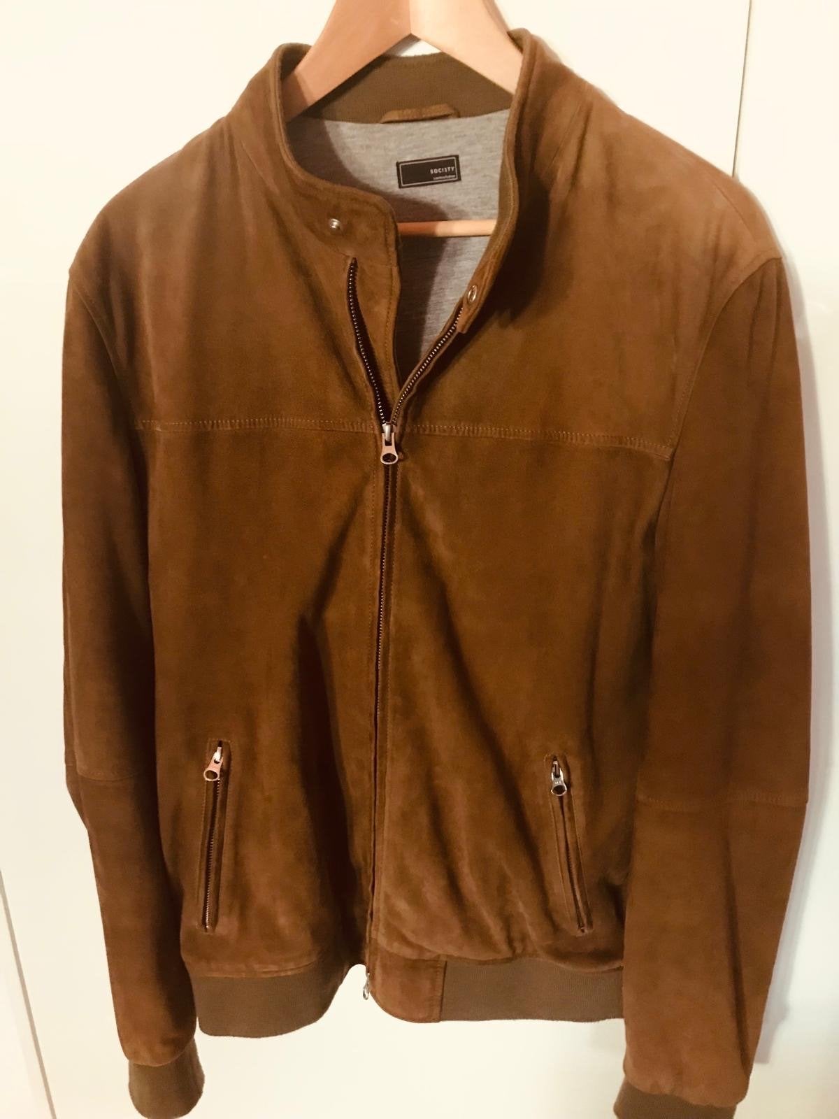 Nieuwe Suède Jack van The Society Shop, Maat 50, Ophalen of Verzenden, Nieuw, Maat 48/50 (M), Bruin