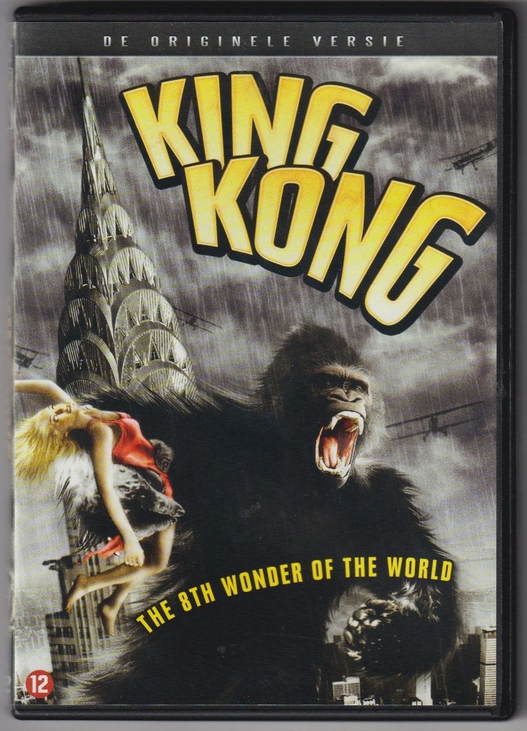 King Kong ( 1933 )( Fay Wray / Robert Armstrong ), Verzenden, Alle leeftijden, Nederlands, Zo goed als nieuw