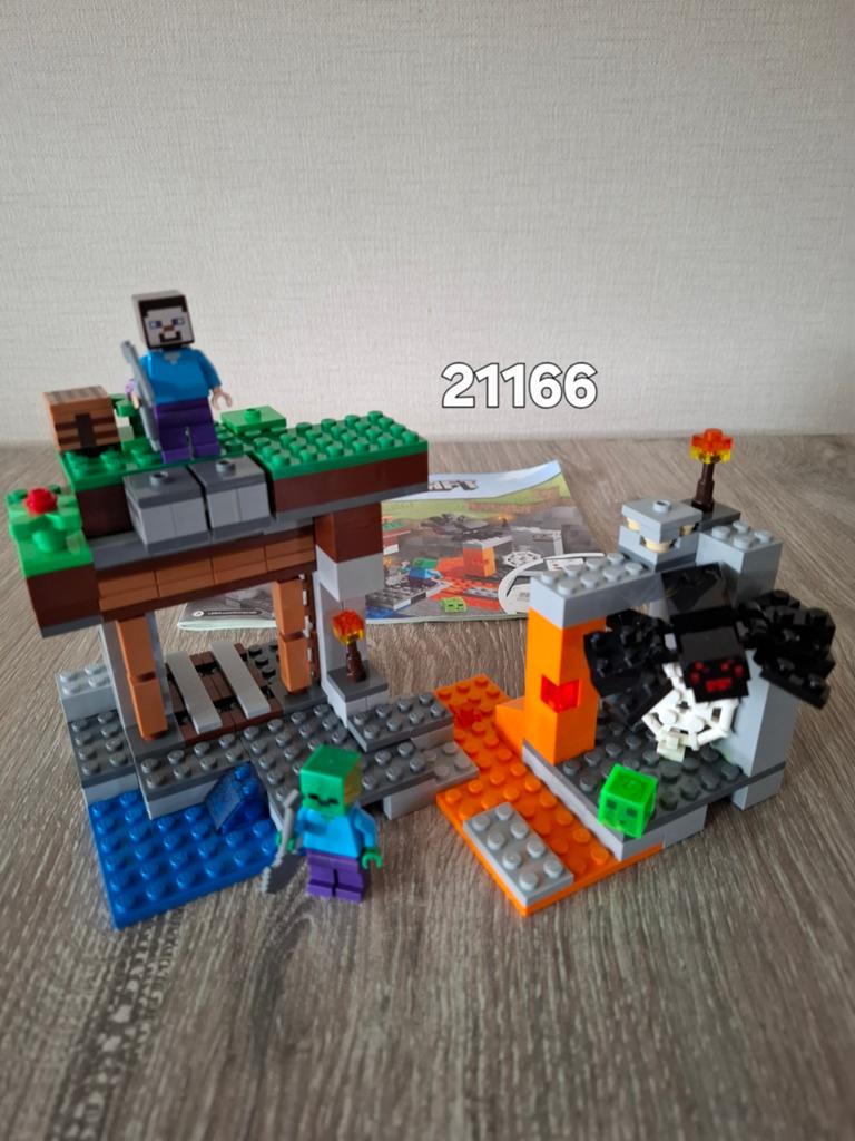LEGO Minecraft  21166, Ophalen of Verzenden, Zo goed als nieuw