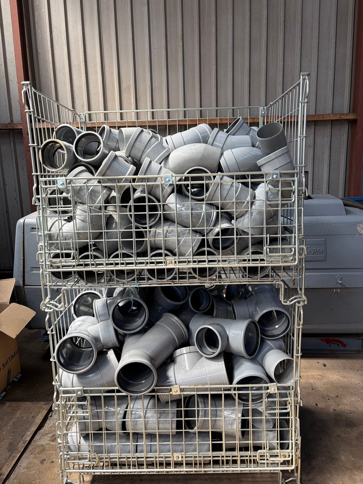 Pvc 125.  En pvc 160 te koop wegens beeindiging bedrijf, Ophalen, Bochten, Pvc, Nieuw
