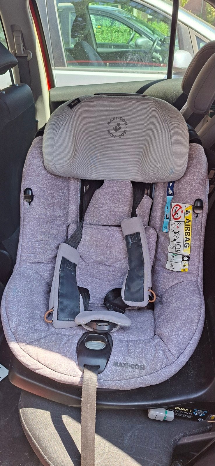 Maxi-Cosi AxissFix autostoel met Isofix, Kinderen en Baby's, Autostoeltjes, Ophalen, Gebruikt, 0 t/m 18 kg, Slaapstand