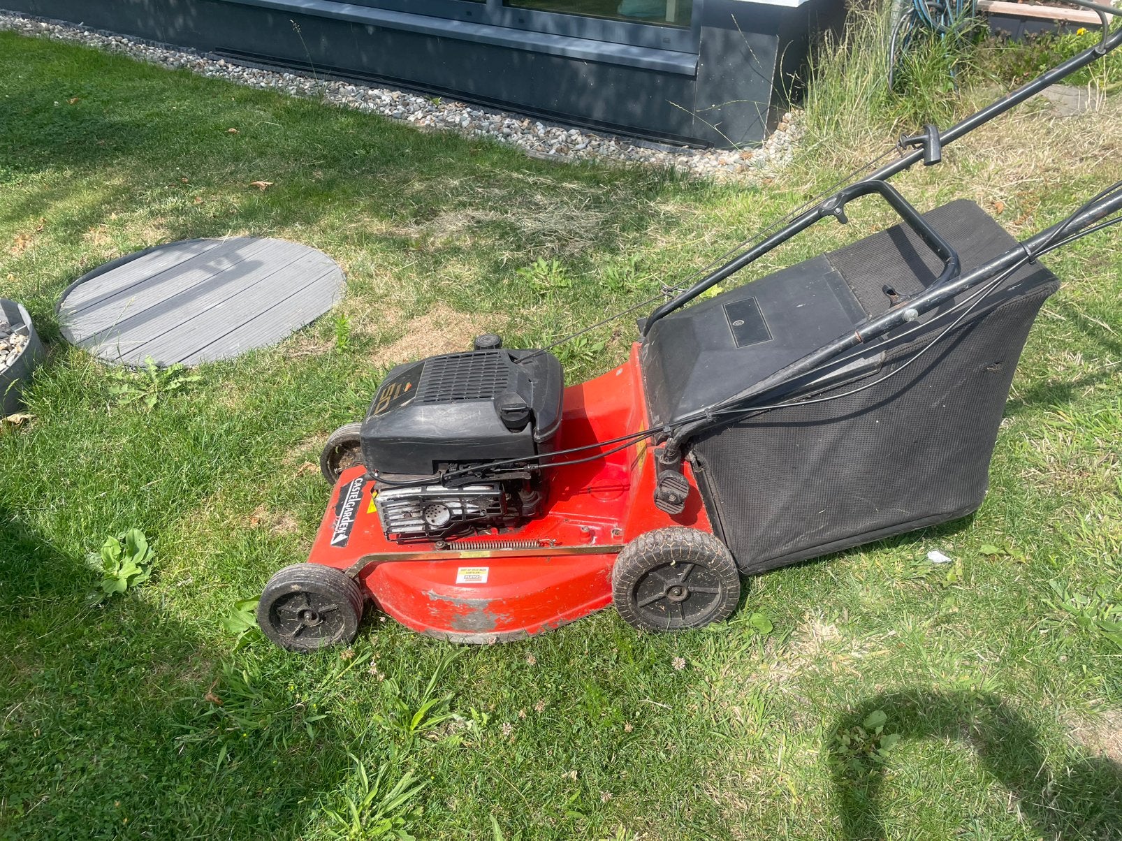 Castelgarden maaimachine, Tuin en Terras, Ophalen, Cirkelmaaier, Gebruikt, 50 cm of meer
