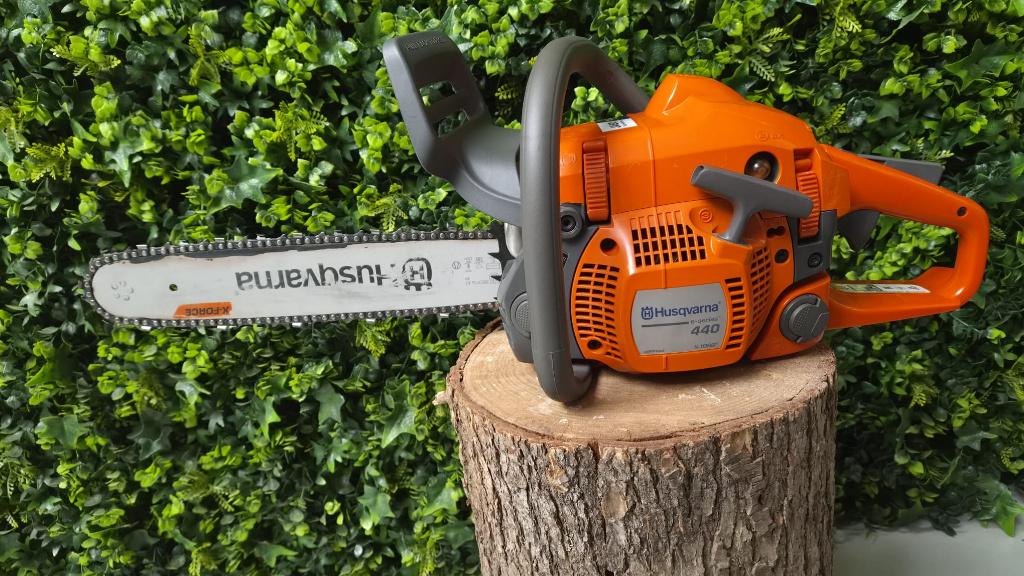 Husqvarna 440e kettingzaag z.g.a.n.!, Ophalen, Zo goed als nieuw, Boomzaag, Husqvarna