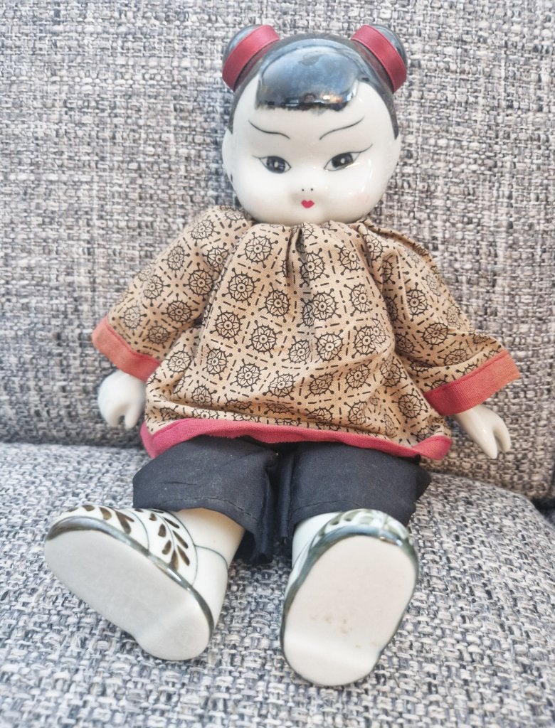 Authentieke Chineze Porseleinen Pop NIEUW!, Ophalen of Verzenden, Nieuw, Pop